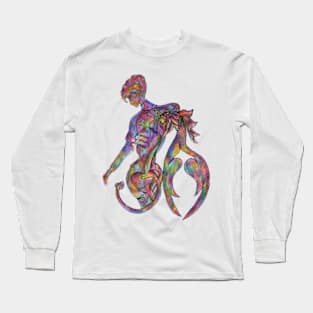 Succubus with bird Long Sleeve T-Shirt